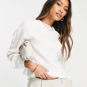 ASOS Fuzzy Pullover Crew Neck Sweater *Runs Small*